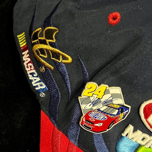 Vintage Jeff Gordon #24 NASCAR DuPont Fitted Hat - Picture 4 of 9